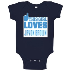 Jayon Brown This Girl Loves Tennessee Football Sports Athlete Baby One Jayon Brown This Girl Loves Tennessee Football Sports Athlete Baby One