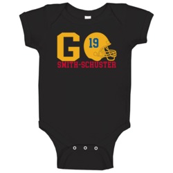 Juju Smith-schuster # 19 Go Player Pittsburgh Football Sports Fan Baby Juju Smith-schuster # 19 Go Player Pittsburgh Football Sports Fan Baby