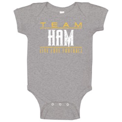 Cj Ham Live Love Minnesota Football Sports Athlete Baby One Piece Cj Ham Live Love Minnesota Football Sports Athlete Baby One Piece