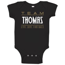 Michael Thomas Live Love New Orleans Football Sport Athlete Baby One P Michael Thomas Live Love New Orleans Football Sport Athlete Baby One P