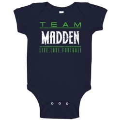 Tre Madden Live Love Seattle Football Sports Athlete Baby One Piece Tre Madden Live Love Seattle Football Sports Athlete Baby One Piece
