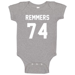 Mike Remmers # 74 Jersey Back Minnesota Football Team Fan For Purple B Mike Remmers # 74 Jersey Back Minnesota Football Team Fan For Purple B