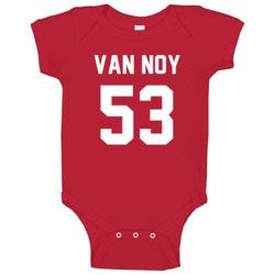 Kyle Van Noy # 53 Jersey Back New England Football Team Fan For Red Ba Kyle Van Noy # 53 Jersey Back New England Football Team Fan For Red Ba