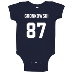 Rob Gronkowski # 87 Jersey Back New England Football Team Fan For Navy Rob Gronkowski # 87 Jersey Back New England Football Team Fan For Navy