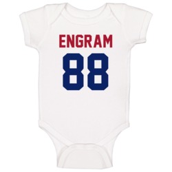 Evan Engram # 88 Jersey Back New York G Football Team Fan For White Ba Evan Engram # 88 Jersey Back New York G Football Team Fan For White Ba