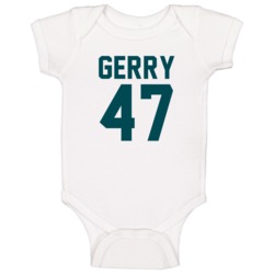 Nathan Gerry # 47 Jersey Back Philadelphia Football Team Fan For White Nathan Gerry # 47 Jersey Back Philadelphia Football Team Fan For White