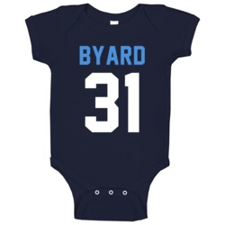 Kevin Byard # 31 Jersey Back Tennessee Football Team Fan For Navy Baby Kevin Byard # 31 Jersey Back Tennessee Football Team Fan For Navy Baby