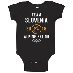 Team Slovenia 2018 Alpine Skiing Pyeongchang Winter Olympics Baby One Team Slovenia 2018 Alpine Skiing Pyeongchang Winter Olympics Baby One