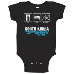 Eat Sleep Ice Hockey Team South Korea Pyeongchang 2018 Winter Olympics Eat Sleep Ice Hockey Team South Korea Pyeongchang 2018 Winter Olympics