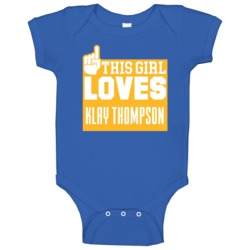 Klay Thompson #11 Golden State Basketball This Girl Loves Team Fan Spo Klay Thompson #11 Golden State Basketball This Girl Loves Team Fan Spo
