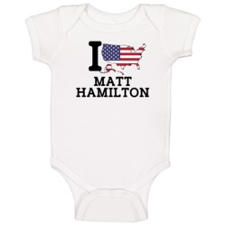 Matt Hamilton Curling I Heart Love Usa Winter Olympic Athlete Fan Baby Matt Hamilton Curling I Heart Love Usa Winter Olympic Athlete Fan Baby