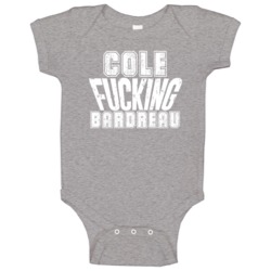 Cole Bardreau Fcking Philadelphia Hockey Sports Athlete Fan Baby One P Cole Bardreau Fcking Philadelphia Hockey Sports Athlete Fan Baby One P