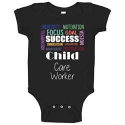 Child Care Worker Inspirational Words Success Occupation Baby One Pie Child Care Worker Inspirational Words Success Occupation Baby One Pie