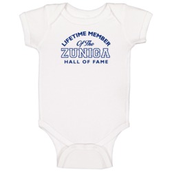Zuniga Lifetime Member Of The Hall Of Fame Name Baby One Piece Zuniga Lifetime Member Of The Hall Of Fame Name Baby One Piece