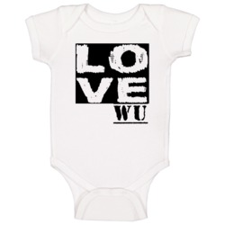 Love Wu First Name Baby One Piece Love Wu First Name Baby One Piece