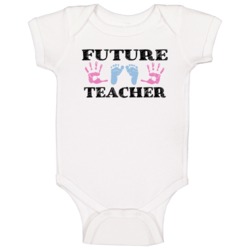 Teacher Future Occupation Baby Baby One Piece Teacher Future Occupation Baby Baby One Piece