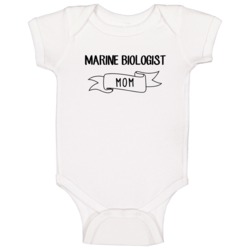 Marine Biologist Mom Occupation Job Career Baby One Piece Marine Biologist Mom Occupation Job Career Baby One Piece