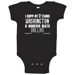 Support And Whoever Beats Football Fan Team Rivals Customizable Baby O Support And Whoever Beats Football Fan Team Rivals Customizable Baby O