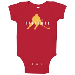 Air Garnet Hathaway Calgary Hockey Funny Player Parody Fan Baby One Pi Air Garnet Hathaway Calgary Hockey Funny Player Parody Fan Baby One Pi