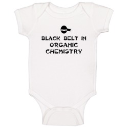 Black Belt In Organic Chemistry School Subject Baby One Piece Black Belt In Organic Chemistry School Subject Baby One Piece