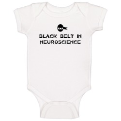 Black Belt In Neuroscience School Subject Baby One Piece Black Belt In Neuroscience School Subject Baby One Piece