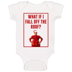 Fall Off The Roof The Santa Clause Retro Christmas Movie Quote Poster Fall Off The Roof The Santa Clause Retro Christmas Movie Quote Poster