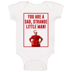 Strange Little Man The Santa Clause Retro Christmas Movie Quote Poster Strange Little Man The Santa Clause Retro Christmas Movie Quote Poster