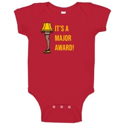 It's A Major Award Christmas Story Retro Movie Quote Leg Lamp Baby One It's A Major Award Christmas Story Retro Movie Quote Leg Lamp Baby One