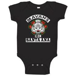 Mayans Mc Sons Of Anarchy Spinoff Hometown City Fan Baby One Piece Mayans Mc Sons Of Anarchy Spinoff Hometown City Fan Baby One Piece
