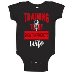 Training To Be Wife Hip Hop Fan Customizable Baby One Piece Training To Be Wife Hip Hop Fan Customizable Baby One Piece