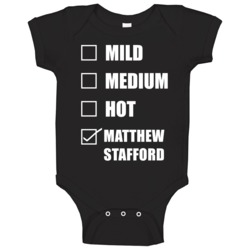 Mild Medium Hot Matthew Stafford Hottness Chart Checklist Funny Footba Mild Medium Hot Matthew Stafford Hottness Chart Checklist Funny Footba