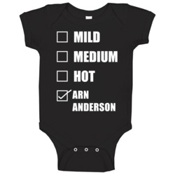 Mild Medium Hot Arn Anderson Hottness Chart Checklist Wrestling Fan Fu Mild Medium Hot Arn Anderson Hottness Chart Checklist Wrestling Fan Fu
