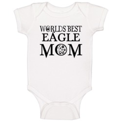 Eagle Worlds Best Mom Animal Baby One Piece Eagle Worlds Best Mom Animal Baby One Piece