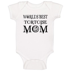 Tortoise Worlds Best Mom Animal Baby One Piece Tortoise Worlds Best Mom Animal Baby One Piece