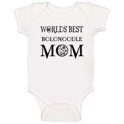 Bolonoodle Worlds Best Mom Baby One Piece Bolonoodle Worlds Best Mom Baby One Piece