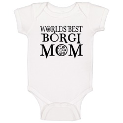 Borgi Worlds Best Mom Baby One Piece Borgi Worlds Best Mom Baby One Piece