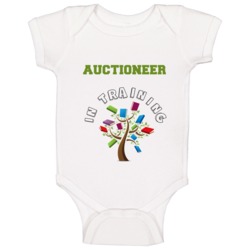 Auctioneer In Training Kids Occupation Baby One Piece Auctioneer In Training Kids Occupation Baby One Piece
