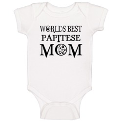 Papitese Worlds Best Mom Baby One Piece Papitese Worlds Best Mom Baby One Piece
