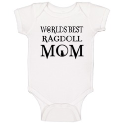Ragdoll Worlds Best Mom Cat T Shirts Baby One Piece Ragdoll Worlds Best Mom Cat T Shirts Baby One Piece