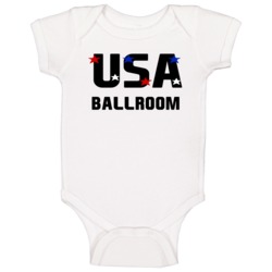Ballroom Usa Hobbies Sports And Activities Baby One Piece Ballroom Usa Hobbies Sports And Activities Baby One Piece