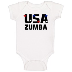 Zumba Usa Hobbies Sports And Activities Baby One Piece Zumba Usa Hobbies Sports And Activities Baby One Piece