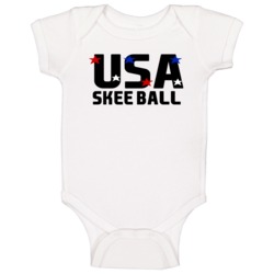 Skee Ball Usa Hobbies Sports And Activities Baby One Piece Skee Ball Usa Hobbies Sports And Activities Baby One Piece