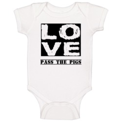 Pass The Pigs Love Sports Baby One Piece Pass The Pigs Love Sports Baby One Piece
