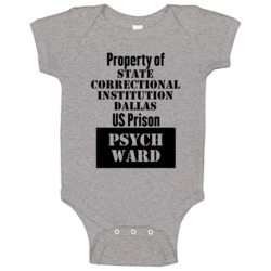 Property Of State Correctional Institution Dallas Prison Psycho Ward Property Of State Correctional Institution Dallas Prison Psycho Ward