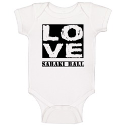 Sabaki Ball Love Sports Baby One Piece Sabaki Ball Love Sports Baby One Piece