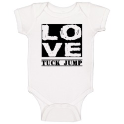 Tuck Jump Love Sports Baby One Piece Tuck Jump Love Sports Baby One Piece
