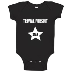 Trivial Pursuit Star Sport Baby One Piece Trivial Pursuit Star Sport Baby One Piece