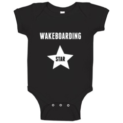 Wakeboarding Star Sport Baby One Piece Wakeboarding Star Sport Baby One Piece