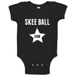 Skee Ball Star Sport Baby One Piece Skee Ball Star Sport Baby One Piece