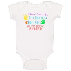 I Am Gonna Be An Auto Body Repairer Cute Baby One Piece I Am Gonna Be An Auto Body Repairer Cute Baby One Piece